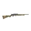 Image 1 : Savage 93R17 Bolt Action Rifle 17 HMR 16" Threaded Barrel Green With Camo Synthetic Stock
