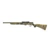 Image 2 : Savage 93R17 Bolt Action Rifle 17 HMR 16" Threaded Barrel Green With Camo Synthetic Stock