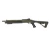 Image 2 : Canuck Commander 12Ga Pump Action Shotgun 3" Chamber 14" Barrel Green, New