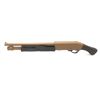 Image 2 : Churchill 612 Torso 12Ga Pump Action Shotgun 3" Chamber 15" Barrel Brown With Scabbard, New