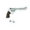 Image 1 : Rossi Stainless Revolver 22LR 6" Barrel Wood Grips, Restricted