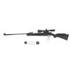 Image 2 : Stoeger X50 .177 Air Rifle Scope Combo 1500 FPS Black Synthetic Stock, New Display model