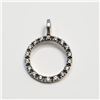 Image 1 : SILVER CUBIC ZIRCONIA PENDANT