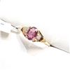 Image 3 : 10K YELLOW GOLD NATURAL PINK TOURMALINE(0.7CT)
