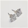 Image 3 : SILVER CUBIC ZIRCONIA EARRINGS