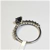 Image 4 : 14K WHITE GOLD BLACK DIAMOND(0.55CT) DIAMOND