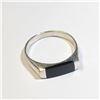 Image 3 : SILVER BLACK ONYX RING