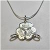 Image 1 : SILVER 3 SEPARABLE "BEST FRIEND" 16" NECKLACE