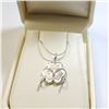Image 4 : SILVER 3 SEPARABLE "BEST FRIEND" 16" NECKLACE