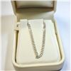 Image 4 : SILVER CURB 18"  NECKLACE (~WEIGHT 7.5G)