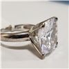 Image 2 : SILVER CUBIC ZIRCONIA RING