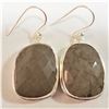 Image 1 : SILVER GEMSTONE EARRINGS (~WEIGHT 13.26G)