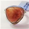 Image 1 : SILVER GEMSTONE(8.05CT) RING (~SIZE 7)(~WEIGHT 5G)