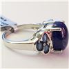 Image 2 : SILVER LAPIS LAZULI(6.3CT)  RING (~SIZE 9.5)