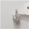 Image 1 : SILVER CUBIC ZIRCONIA PENDANT