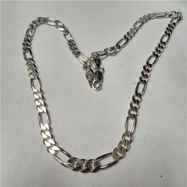 SILVER 21.6G 18" NECKLACE