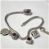 Image 1 : SILVER PANDORA STYLE WITH BEADS APP 22G  BRACELET