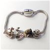 Image 1 : SILVER PANDORA STYLE BEADS  BRACELET (~WEIGHT 20G