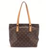 Image 1 : Louis Vuitton Brown Monogram Canvas Leather Cabas Piano Tote Bag