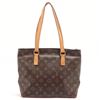 Image 2 : Louis Vuitton Brown Monogram Canvas Leather Cabas Piano Tote Bag