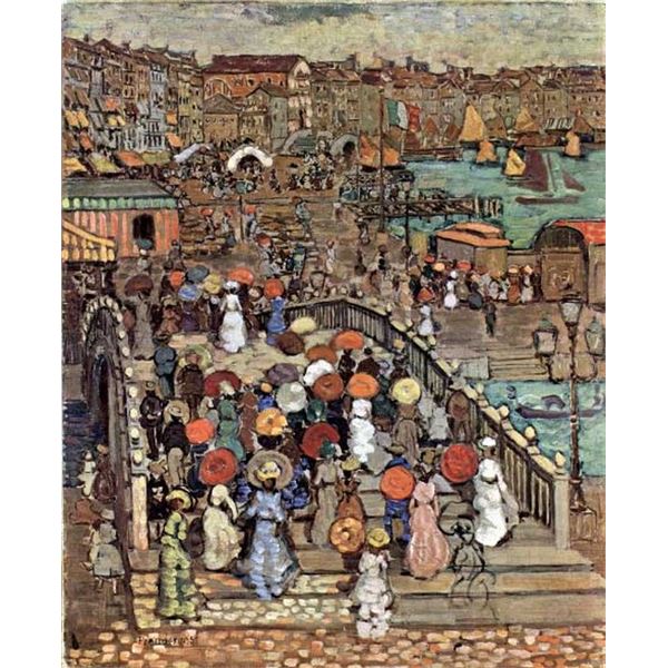 Prendergast - Ponte Della Paglia, Venice