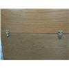 Image 8 : Rolling Wooden Cabinet w/ 12 Lined Drawers, Lift Top & Metal Hardware 21"x10"x64"H