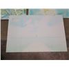 Image 8 : Multiple Unframed Canvas Artwork: Clouds, Mermaids, etc Misc Size