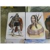 Image 2 : Multiple Dein-Blechschild Metal Artwork: Native American Portraits, Horseback, etc Misc Size