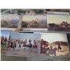 Image 8 : Multiple dieKLEINERT Metal Artwork: Native American Village, Battles, Horseback, etc 12"x8"