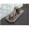 Image 2 : European Finest Bronze Kneeling Nude Female Figure on Base  17"L x 7"H