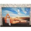 Image 8 : Qty 4 Unframed Artwork: Nude Female Themed, Misc Size