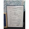 Image 2 : Qty 3 Framed Documentation: Logo, Morse Electromagnetic Telegraph & Morse Code
