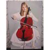 Image 8 : Qty 4 Unframed Musicians w/ Instruments Artwork 35"x24"