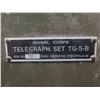 Image 8 : Vintage Military Burgess Signal Corps Telegraph Set TG-5-B in Hard Case 7"x4"x5"H