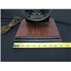 Image 8 : Lamp Base w/ Single Phase Type JA Watt Hour Meter & Hygrometer Base 20"H (No shade/Untested)