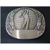Image 2 : Qty 6 Belt Buckles: Golfer, Hawaii Hula Dancers, Registered Collection Brass, etc