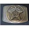 Image 2 : Qty 8 Belt Buckles: LAPD, Choirboy, County Sheriff, Zambia Police, etc