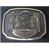 Image 8 : Qty 5 Belt Buckles: Hawaii State Logo, Hula Dancers, Indian Head, etc
