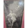 Image 8 : Qty 3 Framed Artwork: Cat & Nude Females Themed, Misc Size
