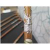 Image 8 : Qty 7 Walking Canes w/ Decorative Medals Approx. 34-37"L