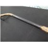 Image 8 : Walking Cane w/ Metal Bull Head & Horns & Carved End 43"L