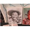 Image 2 : Qty Approx 14 Celebrity Photos: Charles Bronson, Robert Mitchum, etc, Some Signed