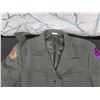 Image 2 : Men's Coat, Army Green Size 40R w/ Arm Stripes