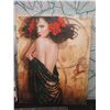 Image 2 : Qty 5 Unframed Artwork: Female Themed, etc Misc Size