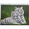 Image 2 : Qty 6 Unframed Animal Artwork: Tigers, Giraffes, Owl, etc, Misc Size