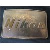 Image 8 : Qty 6 Belt Buckles:  Tesoro Hawaii Refinery, Light Heavyweight, Wave, Nikon, etc