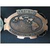 Image 8 : Qty 6 Belt Buckles:  Kona Dollar, Aloha State, Sailing, Bell Linesman, Baroid, etc