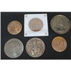 Image 1 : Qty 6 Medals:  Hawaii 50th State, Jacques Cousteau, Chicago College Optometry, etc