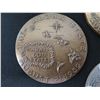 Image 2 : Qty 4 Medals:  Aloha Hawaii 50th State August 21, 1959 Some Marked Medallic Art Sterling/Bronze
