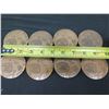 Image 8 : Qty 8 Medals:  Aloha Hawaii 50th State August 21, 1959 Some Marked Medallic Art Bronze